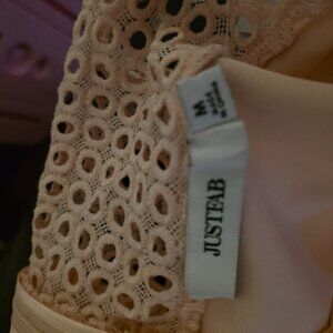 Elegant Light Pink Sleeveless Dress